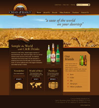 C & R Drinks Website